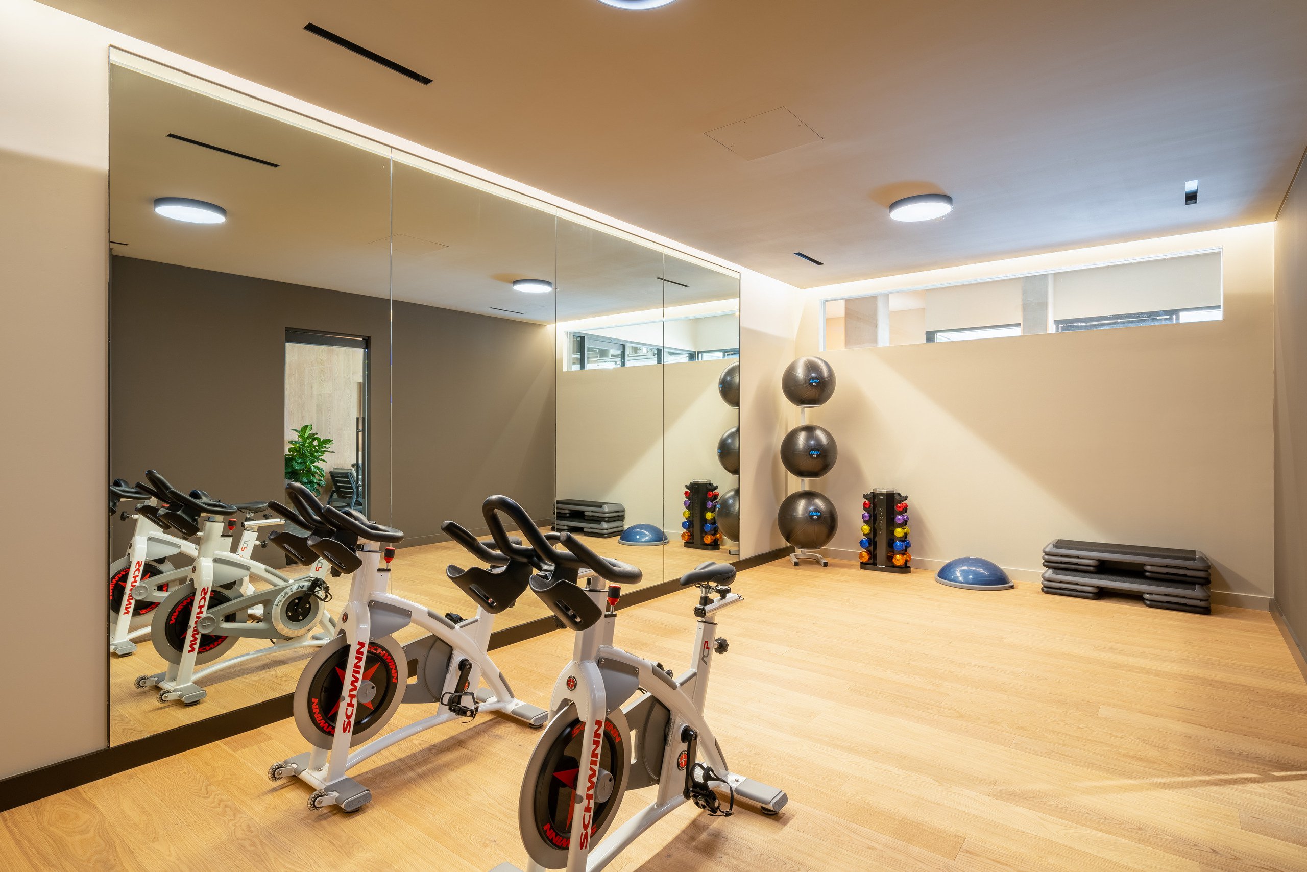 A photo of the Fitness Center at The Harland